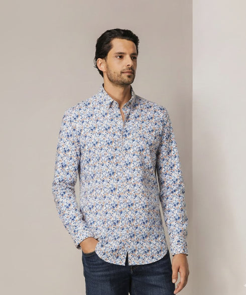 chemise imprimé design goutte
